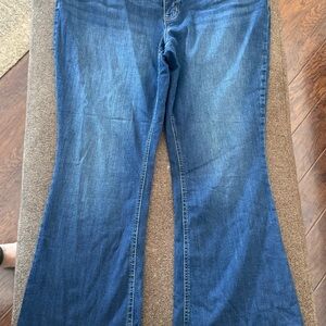 Maurice’s Mid Rise Flare Jeans 18W